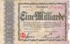 Bonn - Stadt und Handelskammer - 25.9.1923 - 1 Milliarde Mark 