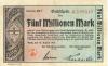 Bonn - Stadt und Handelskammer - 18.8.1923 - 5 Millionen Mark