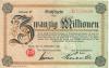 Bonn - Stadt und Handelskammer - 10.9.1923 - 20 Millionen Mark 