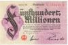 Bonn - Stadt und Handelskammer - 18.9.1923 - 500 Millionen Mark 