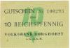 Borghorst (heute: Steinfurt) - Volksbank eGmbH - -- - 10 Pfennig 