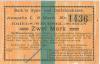 Bork (heute: Selm) - Spar- und Darlehnskasse - 15.8.1914 - 1.4.1915 - 2 Mark