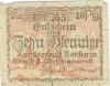 Borkum - Gemeinde - 10.6.1918 - 10 Pfennig 