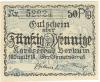 Borkum - Gemeinde - 10.6.1918 - 50 Pfennig 