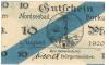 Borkum - Gemeinde - 1.8.1920 - 10 Pfennig 