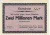 Borna - Braunkohlenwerke AG - 15.8.1923 - 2 Millionen Mark 