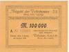 Borna - Volkshaus GmbH - August 1923 - 100000 Mark 