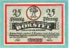 Borstel (heute: Borstel-Hohenraden) - Gemeinde - -- - 25 Pfennig 