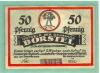 Borstel (heute: Borstel-Hohenraden) - Gemeinde - -- - 50 Pfennig 