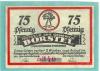 Borstel (heute: Borstel-Hohenraden) - Gemeinde - -- - 75 Pfennig 