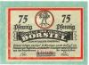 Borstel (heute: Borstel-Hohenraden) - Gemeinde - -- - 75 Pfennig