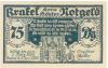 Brakel - Stadt - 1.6.1921 - 1.3.1922 - 75 Pfennig 