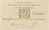Brande-Hörnerkirchen - Gemeinde - - 31.12.1921 - 40 Pfennig 