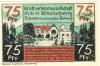 Braunschweig - Kraftverkehrsgesellschaft mbH - 1.7.1921 - 1.1.1922 - 75 Pfennig 