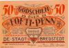 Bredstedt - Gemeinde - 1921 - 30.4.1922 - 50 Pfennig 