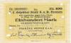 Bremen - Francke-Werke KaA - 29.9.1922 - 100 Mark 