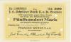 Bremen - Francke-Werke KaA - 29.9.1922 - 500 Mark 