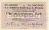 Bremen - Francke-Werke KaA - 29.8.1923 - 500000 Mark 