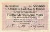 Bremen - Francke-Werke KaA - 29.8.1923 - 500000 Mark 