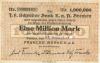Bremen - Francke-Werke KaA - 29.8.1923 - 1 Million Mark 