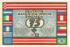 Bremen - Wesergilde - Frühjahr 1923 - 75 Pfennig 