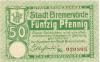 Bremervörde - Stadt - -- - 50 Pfennig 