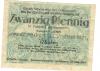 Breslau (heute: PL-Wroclaw) - Städtische Straßenbahn - 12.7.1920 - 20 Pfennig