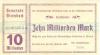 Brombach (heute: Lörrach) - Gemeinde - 24.10.1923 - 10 Milliarden Mark 