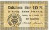 Bromberg (heute: PL-Bydgoszcz) - Stadt - 7.12.1916 - 10 Pfennig 