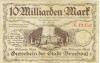 Bruchsal - Stadt - 24.10.1923 - 10 Milliarden Mark 