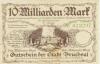 Bruchsal - Stadt - 24.10.1923 - 10 Milliarden Mark 
