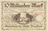 Bruchsal - Stadt - 24.10.1923 - 10 Milliarden Mark 