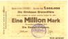 Brunndöbra (heute: Klingenthal) - Gemeinde - 1.8.1923 - 1 Million Mark