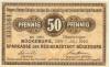 Bückeburg - Sparkasse - 1.7.1920 - 50 Pfennig 