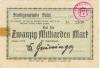 Bühl - Stadt - Oktober 1923 - 20 Milliarden Mark 