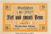 Büsum - Gemeinde - 1.7.1921 - 31.12.1921 - 25 Pfennig 