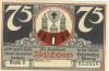 Bütow (heute: PL-Bytow) - Stadtbank - -- - 75 Pfennig 