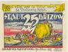 Bützow - Stadt - - 28.2.1922 - 25 Pfennig 