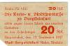 Burgsteinfurt (heute: Steinfurt) - Stadt - 12.9.1947 - 20 Pfennig 