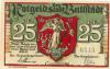 Buttstädt - Stadt - -- - 25 Pfennig 