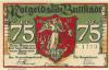 Buttstädt - Stadt - -- - 75 Pfennig 