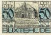 Buxtehude - Stadt - - 1.10.1921 - 50 Pfennig 