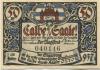 Calbe - Stadt - 23.4.1917 - 50 Pfennig 