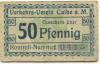 Calbe (heute: Kalbe) - Verkehrs-Verein - -- - 50 Pfennig 