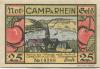 Camp-Bornhofen (heute: Kamp-Bornhofen) - Gemeinde - Juli 1921 - 25 Pfennig 