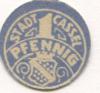 Cassel (heute: Kassel) - Stadt - 1920 - 1 Pfennig 