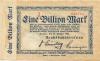Cassel (heute: Kassel) - Reichsbahndirektion - 24.10.1923 - 1 Billion Mark