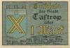 Castrop - Stadt - 24.3.1921 - 1 Mark 