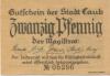 Caub (heute: Kaub) - Stadt - -- - 20 Pfennig 