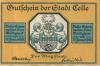 Celle - Stadt - - 31.1.1922 - 25 Pfennig 